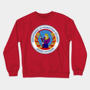 HOMESTEAD SECURITY ARMED DIVISION MA Crewneck Sweatshirt